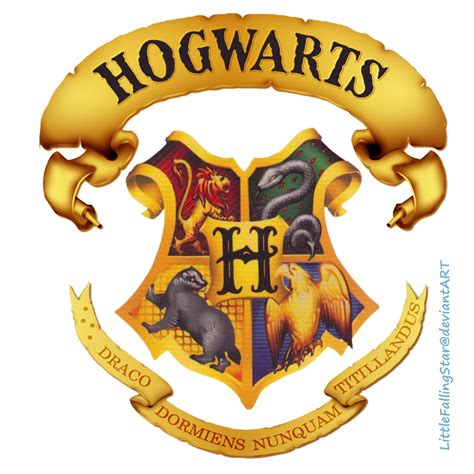 Hogwarts crest by LittleFallingStar on DeviantArt