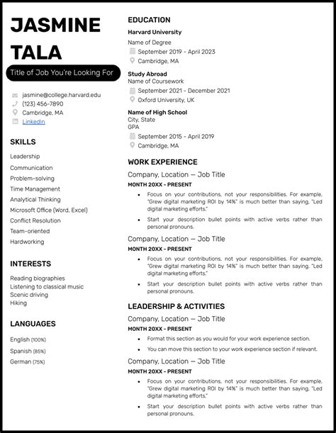 28 Free Google Docs Resume Templates Built for 2024