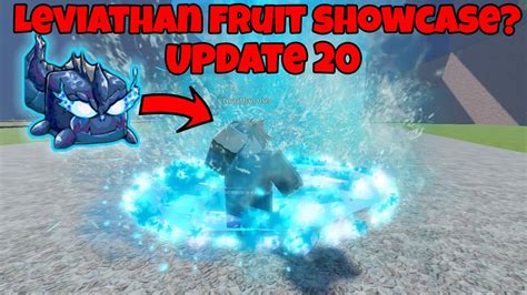 Leviathan Fruit showcase in Blox Fruits Update 20?? - YouTube