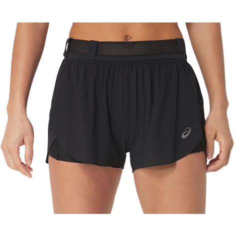 asics Metarun Split Shorts Women - performance black | BIKE24