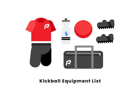 Kickball Equipment List in 2020 | Sports equipment, List, Sweatband