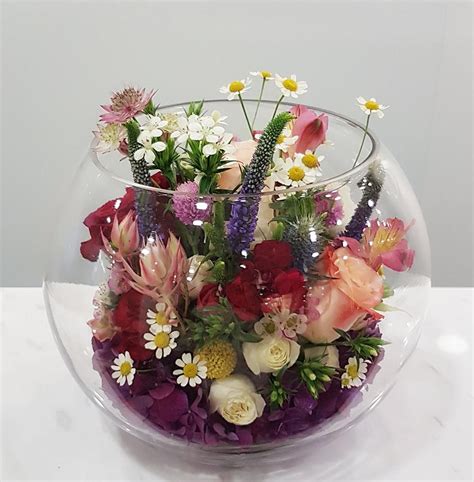 Flowers in a Bowl - Lou Flower Studio