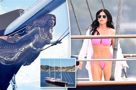 Jeff Bezos' $500 million yacht appears to have a sculpture of Lauren ...