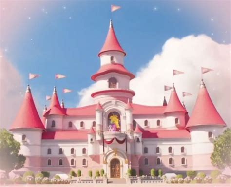 Princess Peach’s Castle from the Super Mario Bros movie!