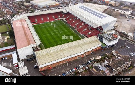 Aerial view of Ashton Gate, home of Bristol City FC Stock Photo - Alamy