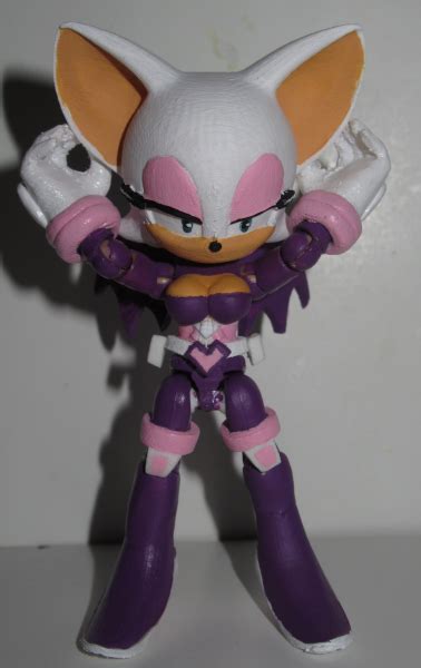 Sonic Heroes Rouge the Bat (Sonic) Custom Action Figure