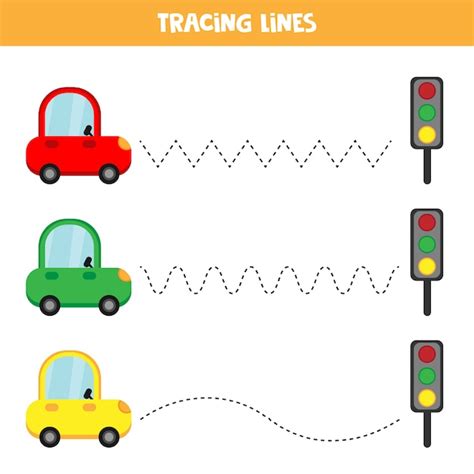 Premium Vector | Educational worksheet for preschool kids. tracing ...