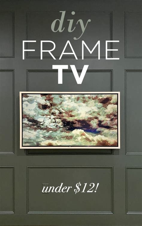 Framing a TV: How To - Jenna Sue Design