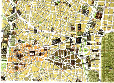 Map of Madrid, Spain - Free Printable Maps