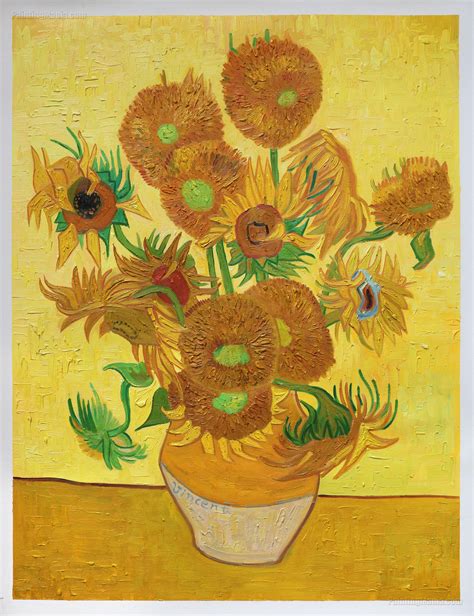 Sunflowers 1889 - Vincent van Gogh Paintings