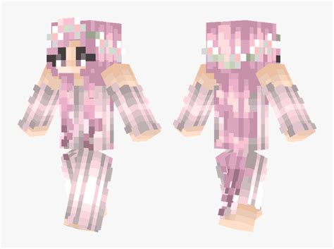 Minecraft Girl Skin Pink Hair, HD Png Download , Transparent Png Image ...