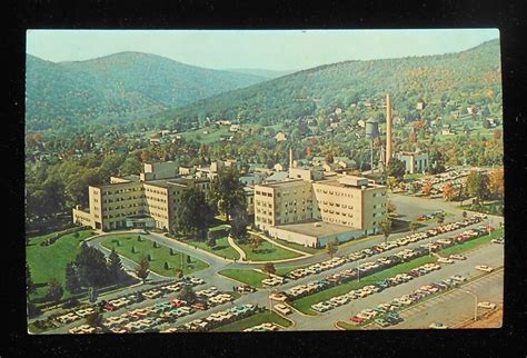 1950s Aerial View The Geisinger Medical Center Hospital Old Cars ...