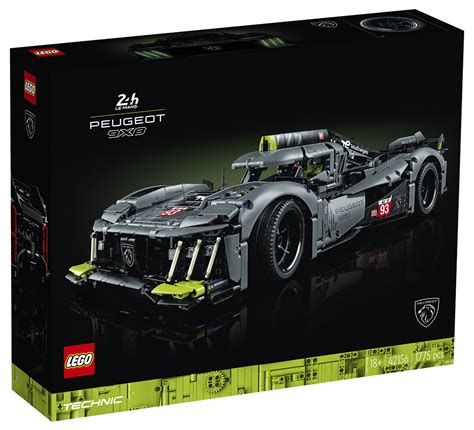 LEGO Technic 42156 Peugeot 9X8 24h Le Mans Hybrid Hypercar : l'annonce ...