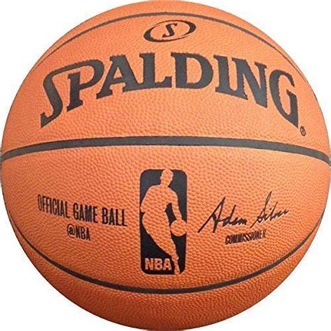 NBA Official Authentic Spalding Full Size Game Ball Basketball - Brand ...