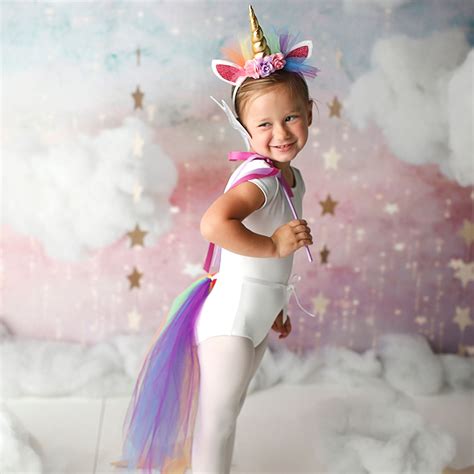 Rainbow Unicorn Costume Girls Unicorn Costume Rainbow image 0 | Unicorn ...