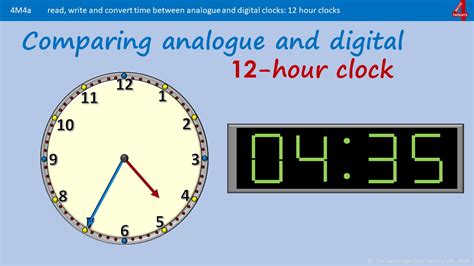 12 Hour Digital Clock