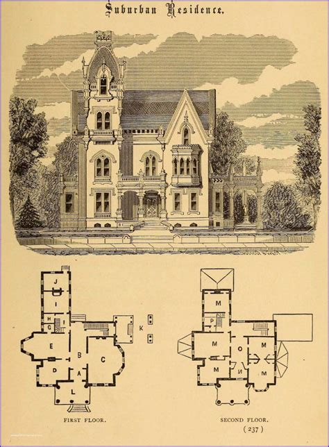 39 Gothic Victorian House Floor Plan | Fanvid-recs.com | Victorian ...