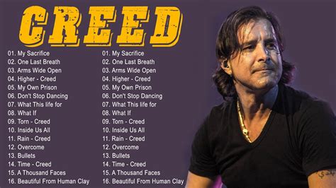 List Of Songs By Creed - Image to u