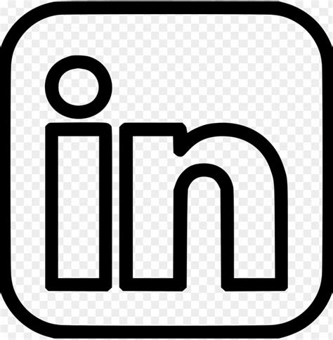 Free download | HD PNG linkedin logo black png linkedin icon black and ...