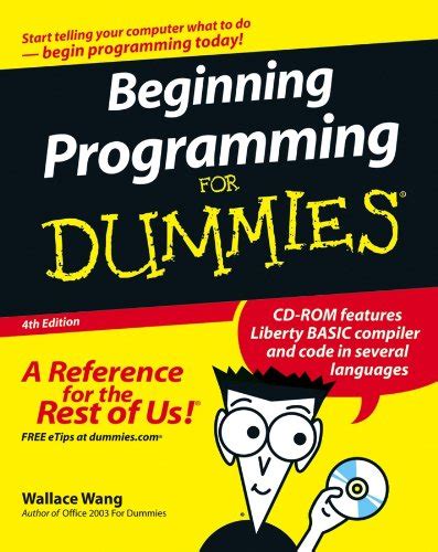 Beginning Programming For Dummies: Wang, Wallace: 8601404237997: Amazon ...