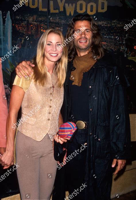 Actor Lorenzo Lamas Wife Kathleen Kinmont Editorial Stock Photo - Stock ...