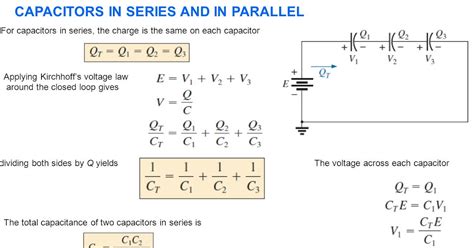 Voltage On Capacitor In Series