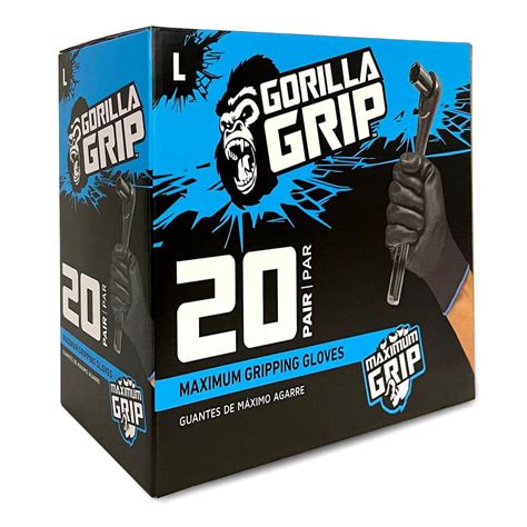 GORILLA GRIP Large Gorilla Grip Gloves (20-Pack) 25882-32 - The Home Depot