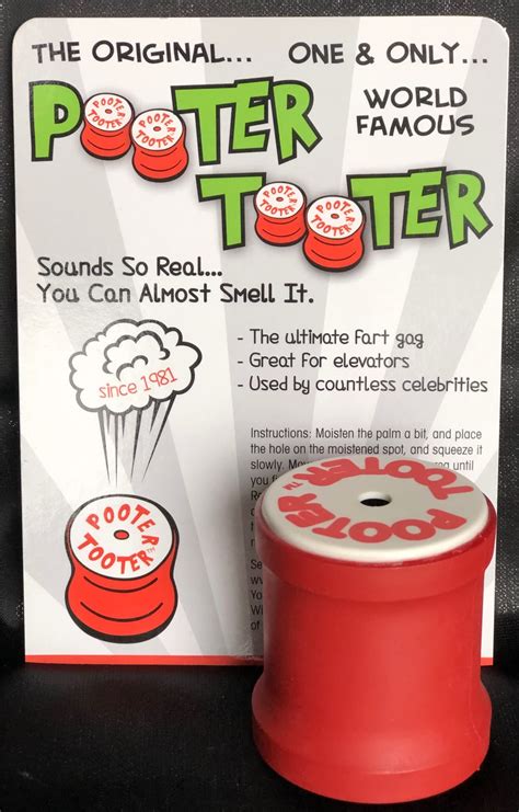 Buy The Original Pooter Tooter. Since 1981. Sounds so Real...You can ...