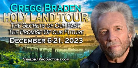 Gregg Braden Holy Land Tour 2023: Registration