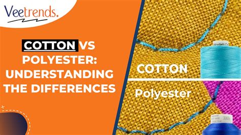 Cotton VS Polyester: Understanding the Differences