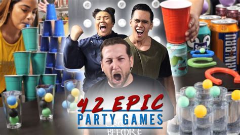 42 EPIC PARTY GAMES | Fun For Any Party! - YouTube