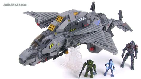 Mega Bloks Halo UNSC Broadsword Midnight Strike review! 97380