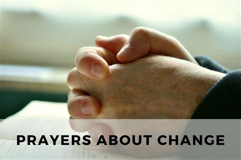 75 Transformative Prayers About Change - Strength in Prayer