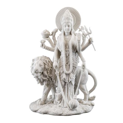 Buy Top Collection Durga Female Hindu Statue with Lion- Divine Mother ...