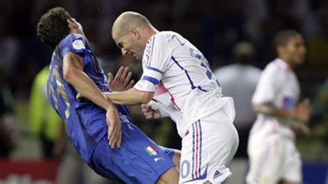 Zinedine Zidane's Headbutt Is A Work Of Art | World News | Sky News