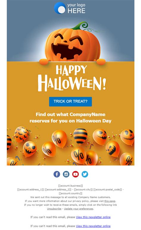 Halloween Email Templates