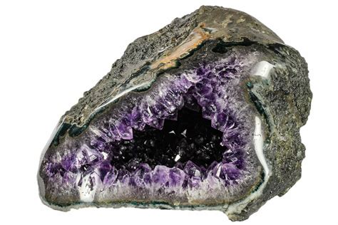 10.9" Deep Purple Amethyst Geode - Uruguay For Sale (#113835 ...