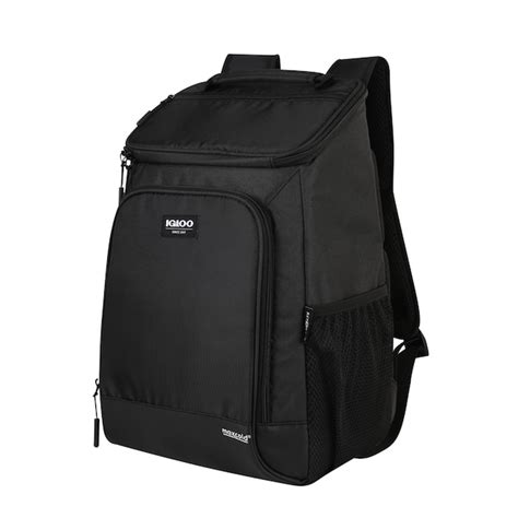 Igloo Black 24 Cans Insulated Backpack Cooler 00066133 at Lowes.com