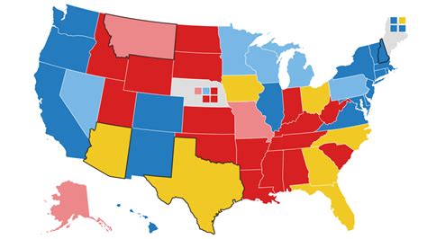 Electoral College Map: Biden's Swing-State Edge, Trump's Path : NPR