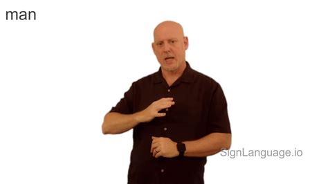 Man in ASL - American Sign Language - 6 Video Examples