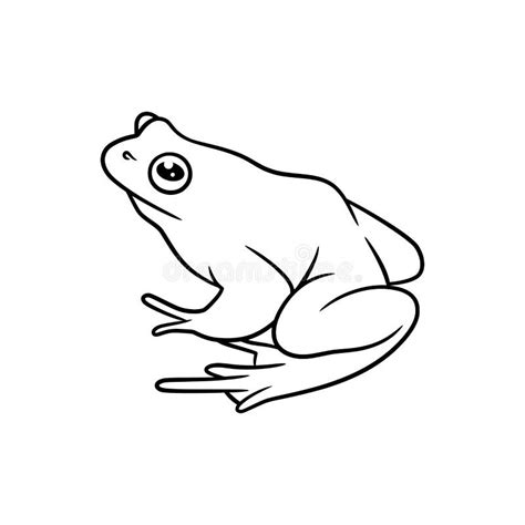 Frog Clip Art Black White Stock Illustrations – 514 Frog Clip Art Black ...