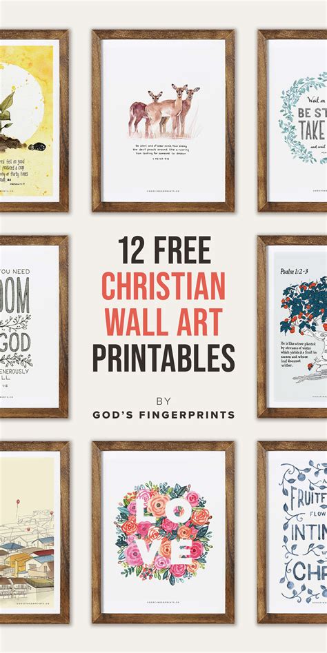 Free Christian Wall Art (12 Printables) - God’s fingerprints – God's ...