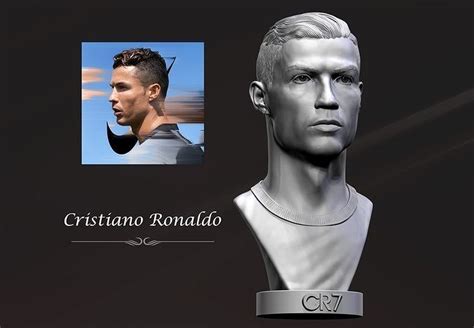 Cristiano Ronaldo 3D model 3D printable | CGTrader