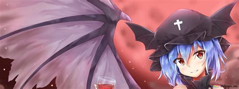 Touhou : Remilia Scarlet 2K wallpaper download