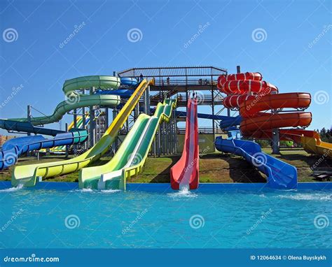 Aquapark Slides Stock Images - Image: 12064634