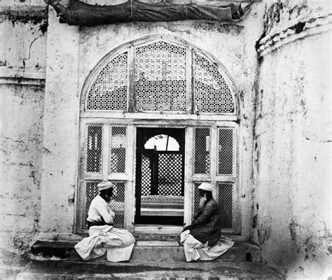 India: Tomb Of Aurangzeb. /Nthe Tomb Of Mughal Emperor Aurangzeb (1618 ...