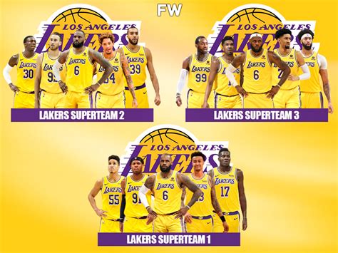 3 Realistic Superteams The Los Angeles Lakers Can Create For The 2022 ...