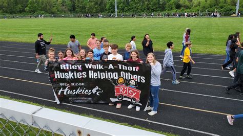 Wea Ridge Middle School Riley Walk for Riley Hospital for Children ...