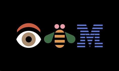 Eye, Bee, M Logo Design History - by Richard Baird