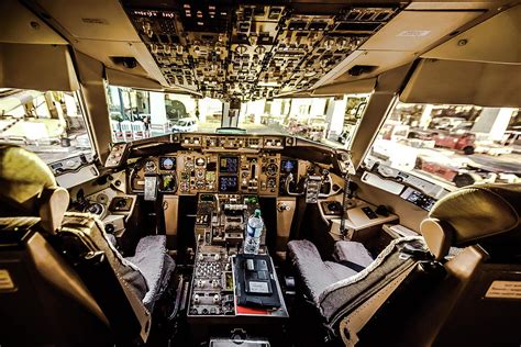 Delta - Boeing 767 Cockpit Photograph by Michelle Saraswati